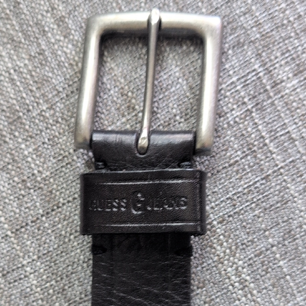 Guess Black Leather Men's Bag
